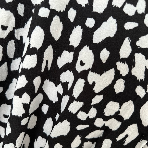 Glamorous Black and White Animal Print Jumpsuit - Picture 4 of 4